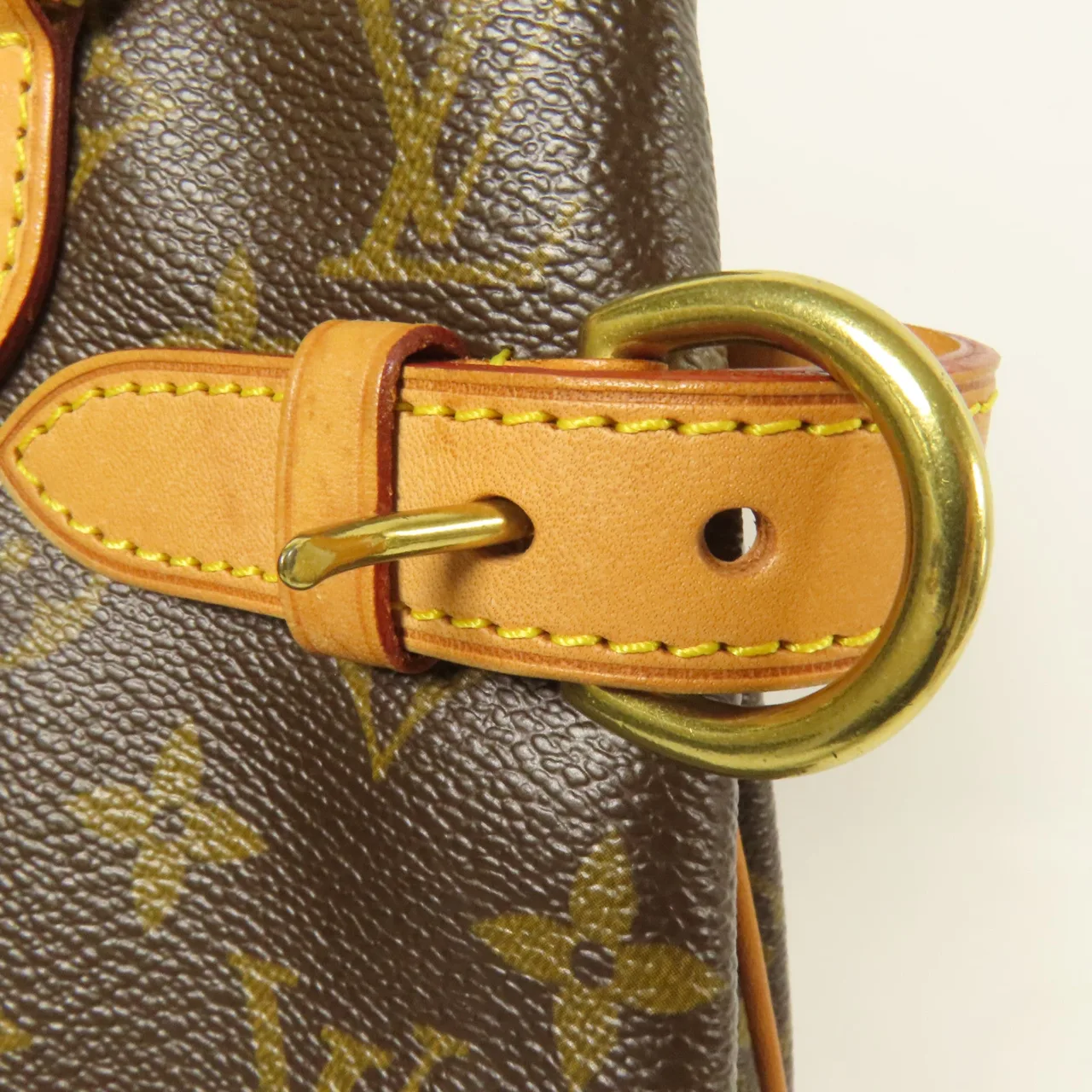 LOUIS VUITTON Batignolles M51153 肩背包 塗層帆布 棕色 / Brown 塗層帆布 中古品B - 縮圖 7