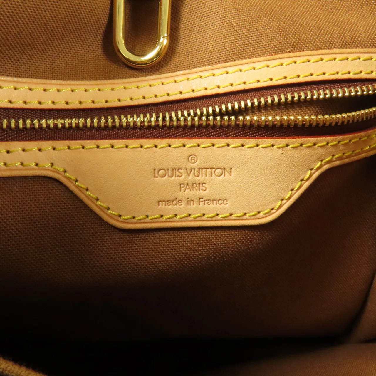 LOUIS VUITTON Batignolles M51153 肩背包 塗層帆布 棕色 / Brown 塗層帆布 中古品B - 縮圖 8