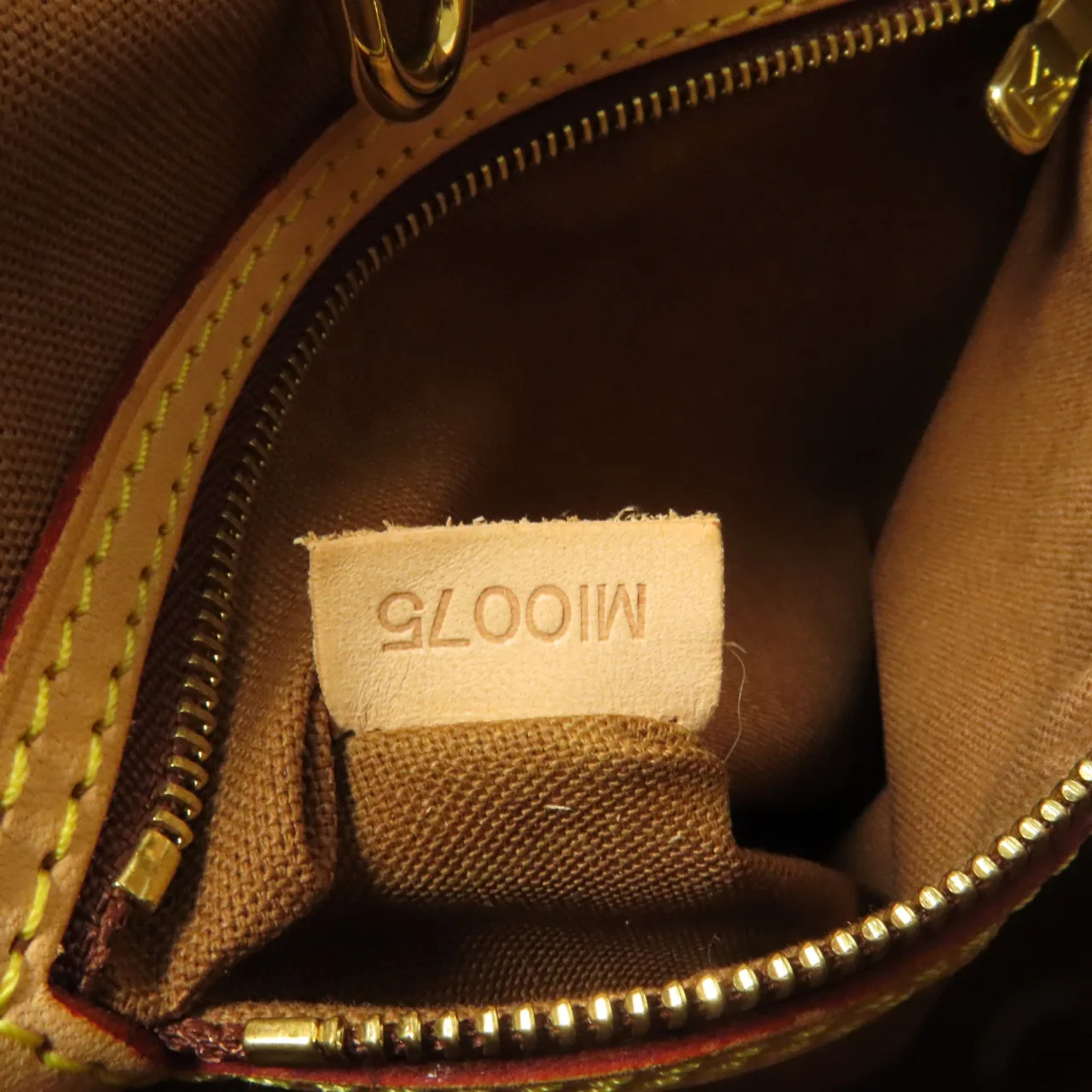 LOUIS VUITTON Batignolles M51153 肩背包 塗層帆布 棕色 / Brown 塗層帆布 中古品B - 縮圖 9