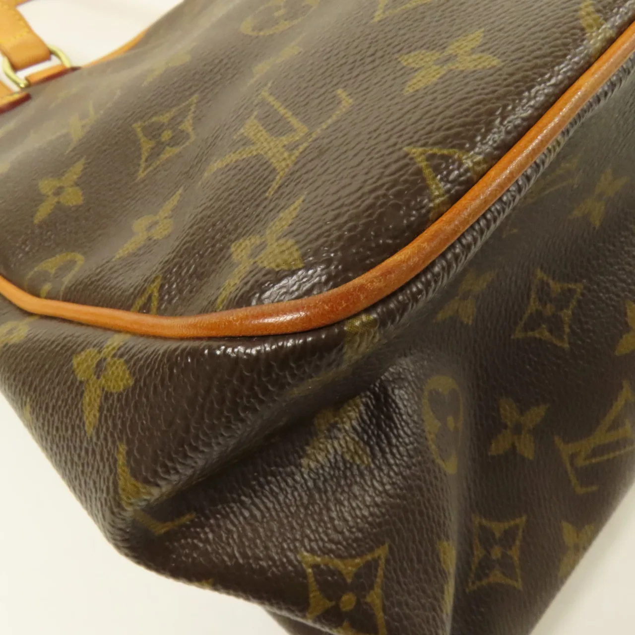 LOUIS VUITTON Batignolles M51153 肩背包 塗層帆布 棕色 / Brown 塗層帆布 中古品B - 縮圖 12
