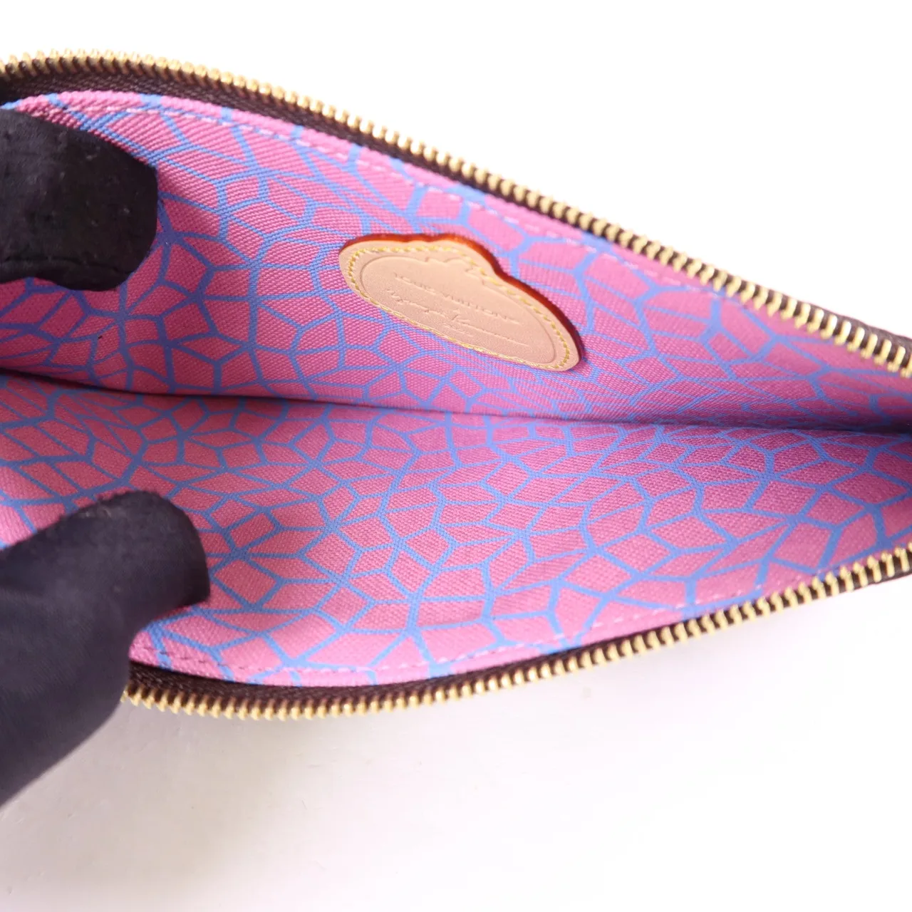 LOUIS VUITTON Felicie M82108 Shoulder Bag Coated Canvas 棕色 Coated Canvas Rank A - Thumbnail 12