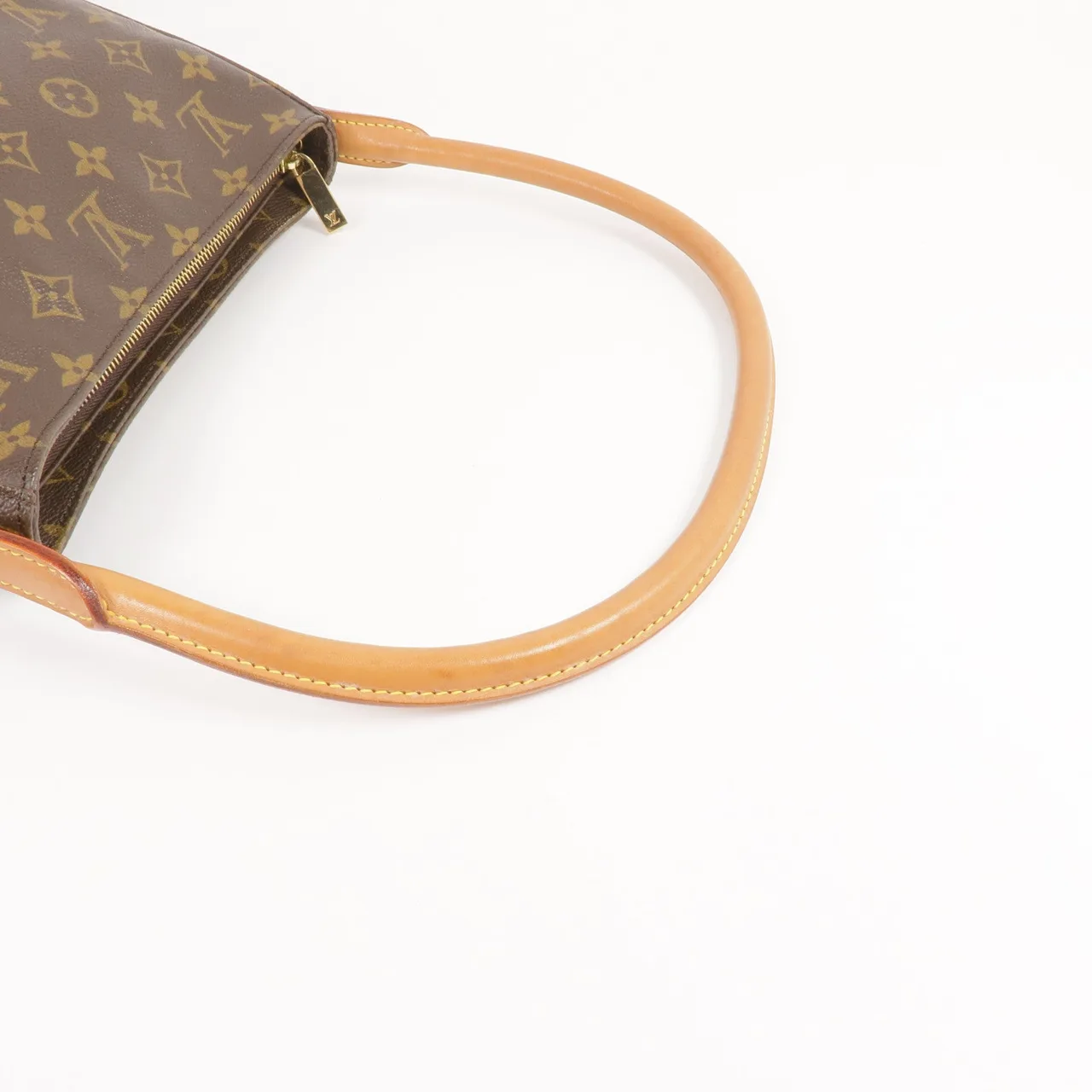 LOUIS VUITTON Loop M51146 Shoulder Bag Coated Canvas 棕色 Coated Canvas Rank A - Thumbnail 8
