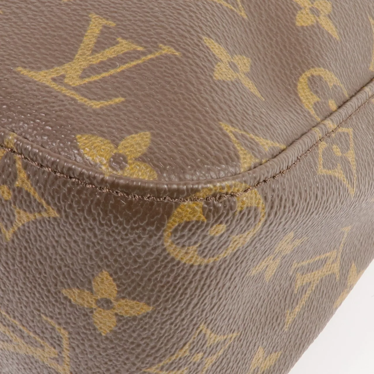 LOUIS VUITTON Loop M51146 Shoulder Bag Coated Canvas 棕色 Coated Canvas Rank A - Thumbnail 9