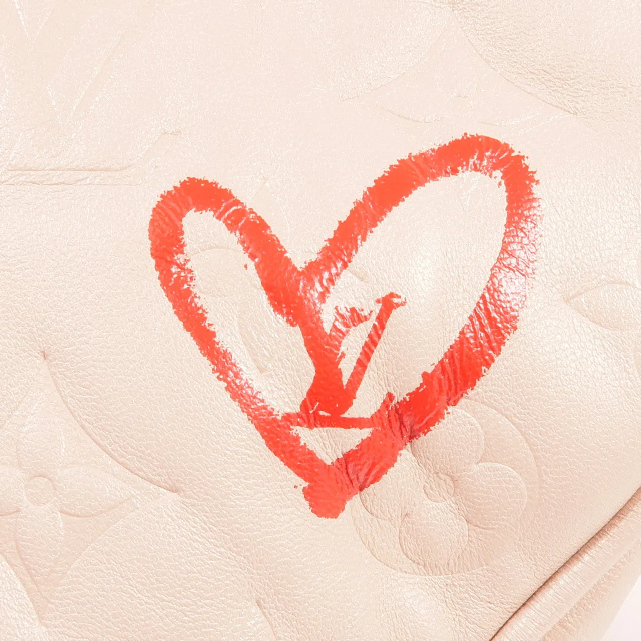 LOUIS VUITTON Sac Coeur M58738 Shoulder Bag Lambskin 粉色 / Pink Lambskin Rank A - Thumbnail 7