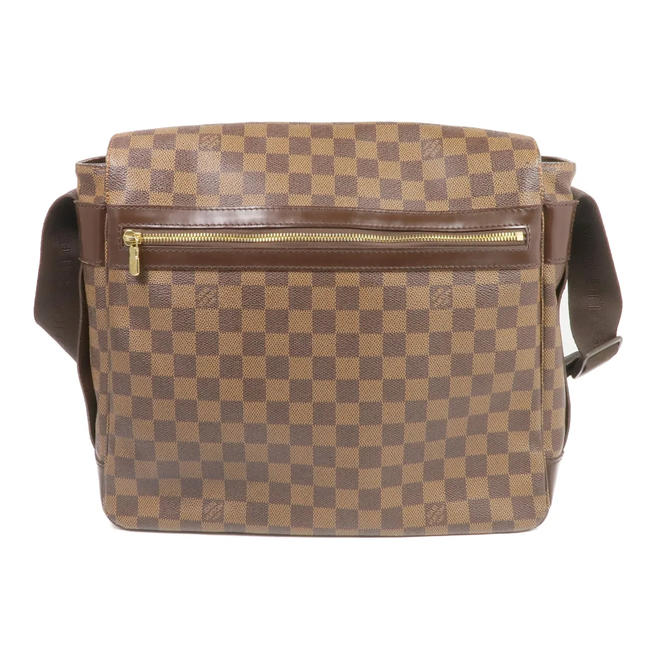 LOUIS VUITTON Bastille N45258 Shoulder Bag Coated Canvas 棕色 Coated Canvas Rank B - Thumbnail 2