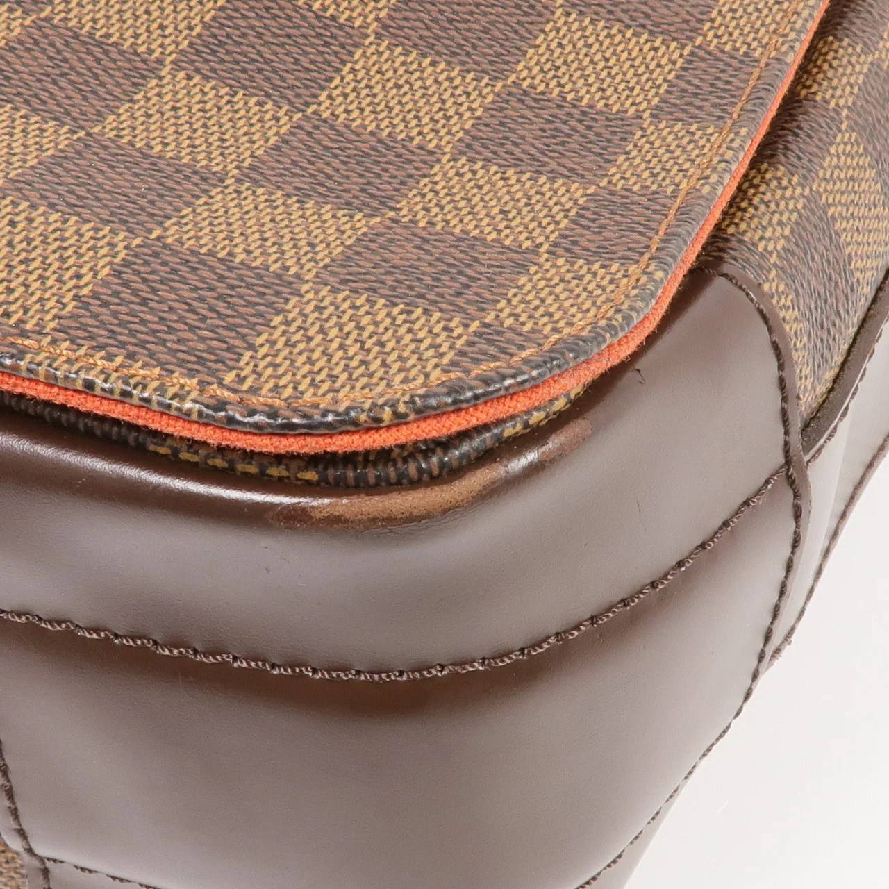 LOUIS VUITTON Bastille N45258 Shoulder Bag Coated Canvas 棕色 Coated Canvas Rank B - Thumbnail 6