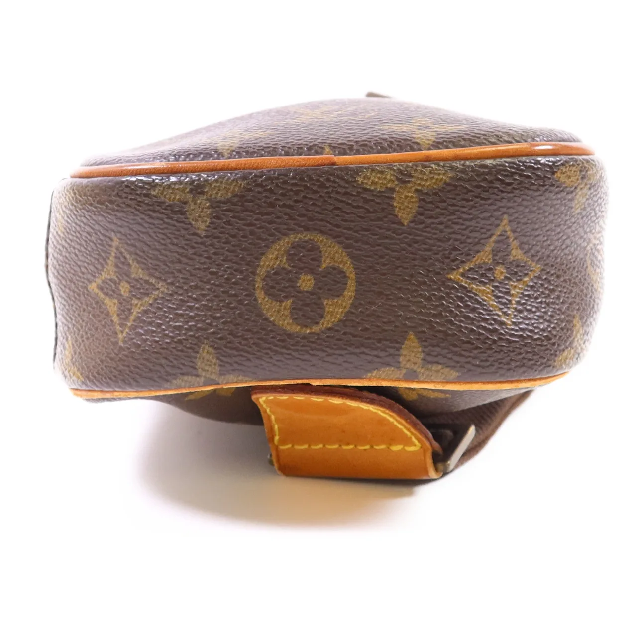 LOUIS VUITTON Pochette Gange M51870 Belt Bag Coated Canvas 棕色 Coated Canvas Rank B - Thumbnail 4