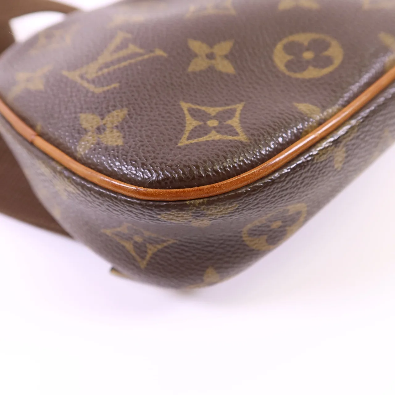 LOUIS VUITTON Pochette Gange M51870 Belt Bag Coated Canvas 棕色 Coated Canvas Rank B - Thumbnail 11