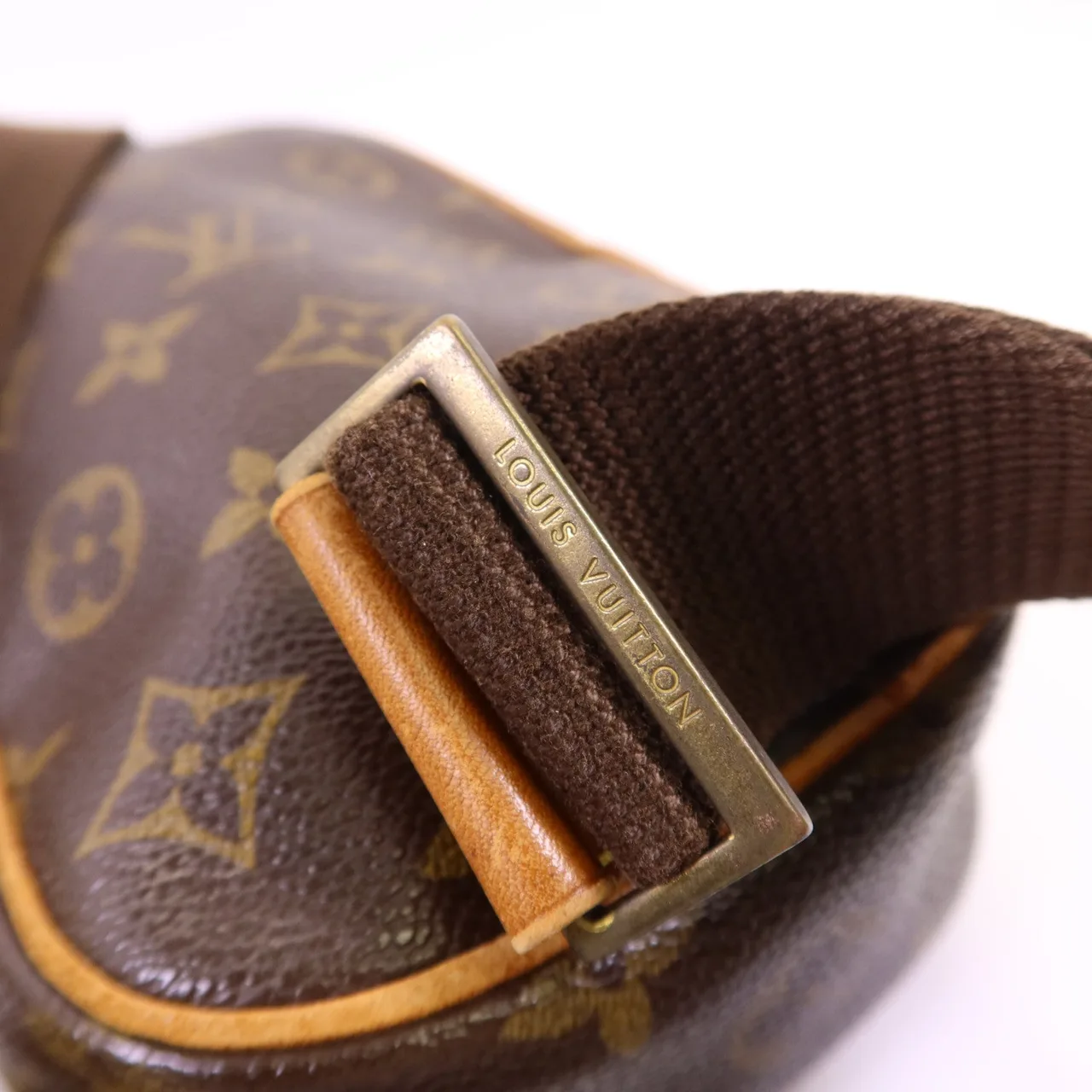 LOUIS VUITTON Pochette Gange M51870 Belt Bag Coated Canvas 棕色 Coated Canvas Rank B - Thumbnail 15