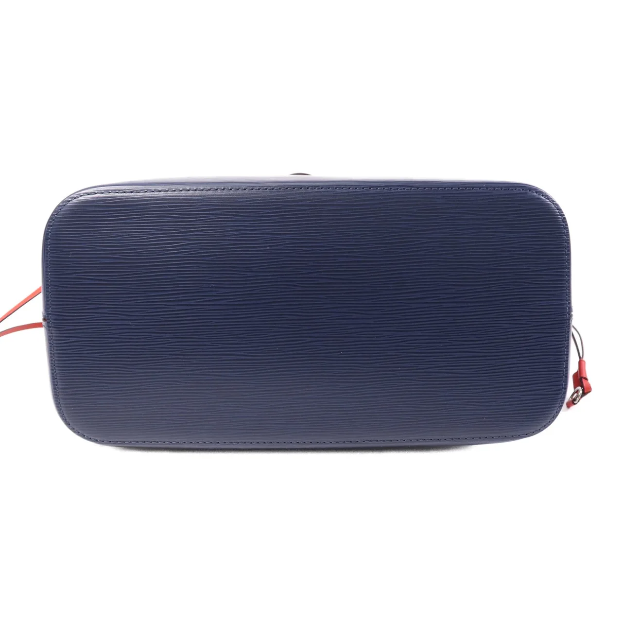 LOUIS VUITTON Neverfull M54270 Shoulder Bag Calfskin 海軍藍 / 紅色 / Navy Calfskin Rank A - Thumbnail 4