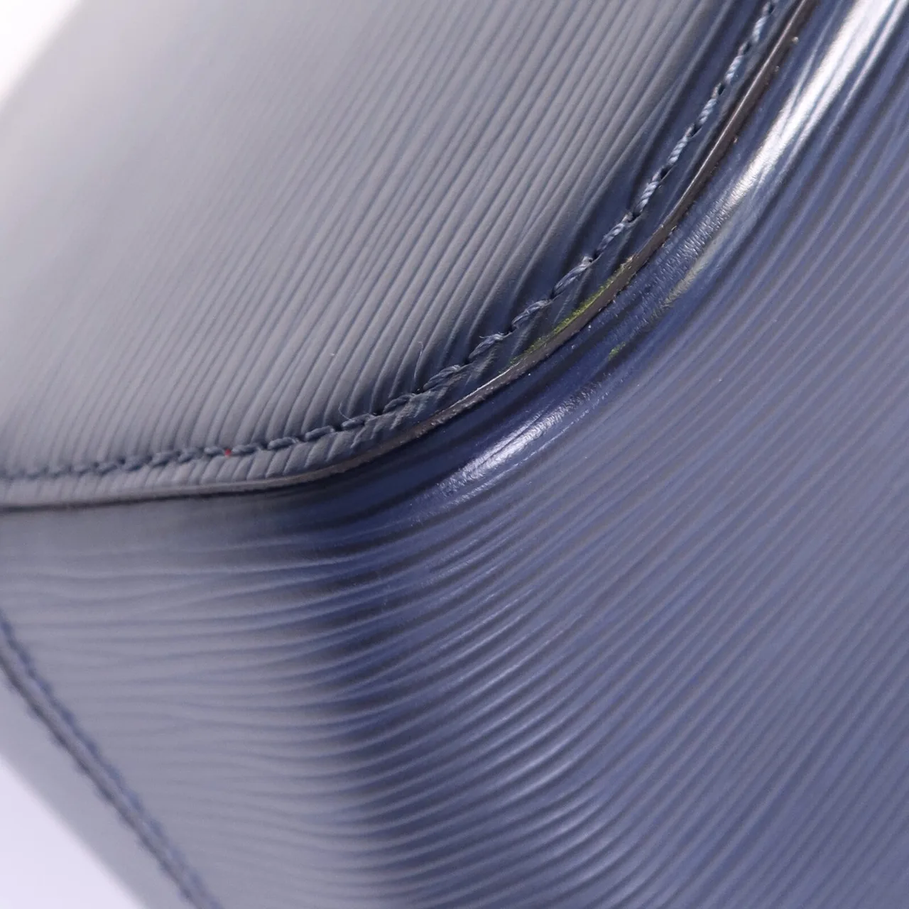 LOUIS VUITTON Neverfull M54270 Shoulder Bag Calfskin 海軍藍 / 紅色 / Navy Calfskin Rank A - Thumbnail 12