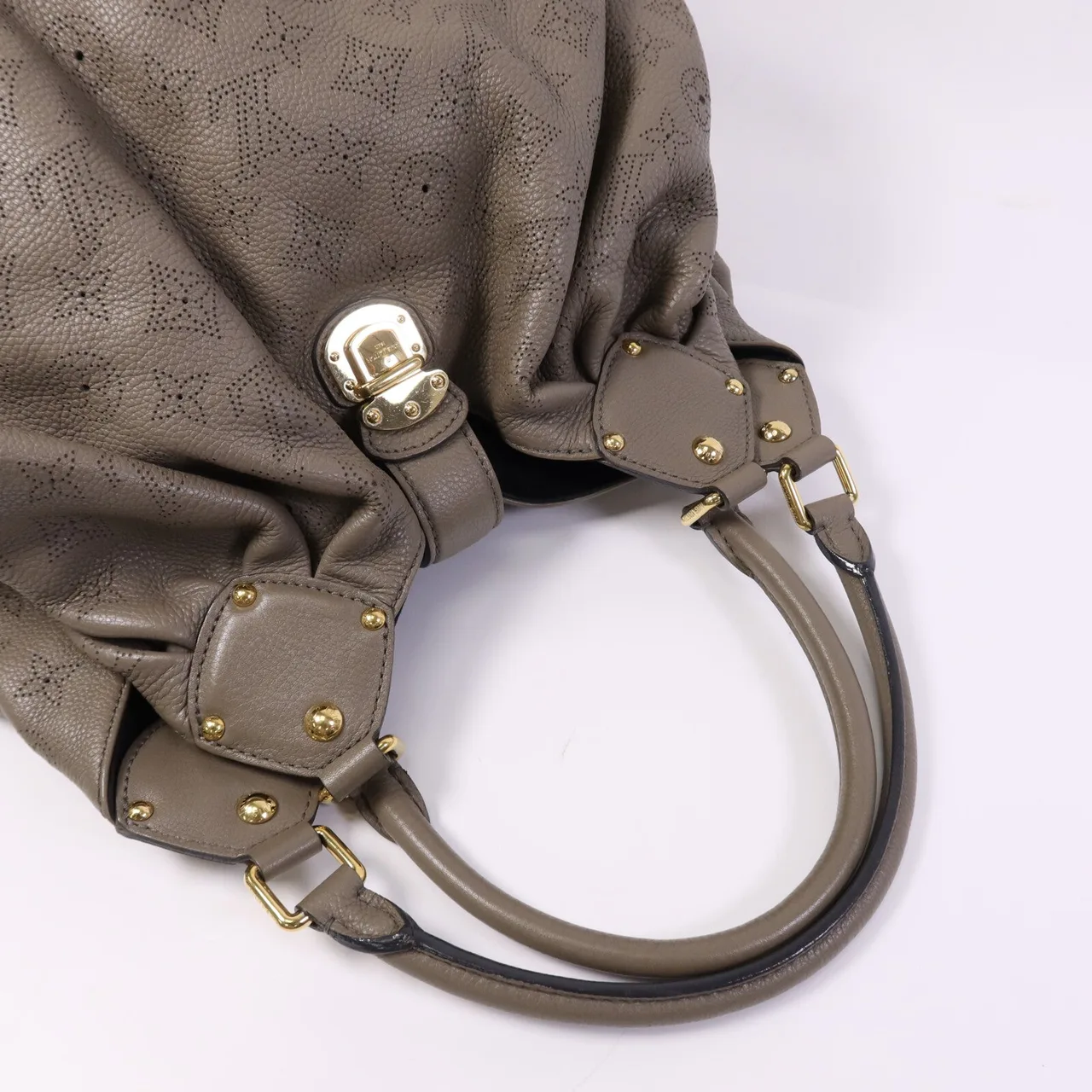 LOUIS VUITTON M93121 肩背包 牛皮 灰色 / Grey 牛皮 中古品A - 縮圖 8