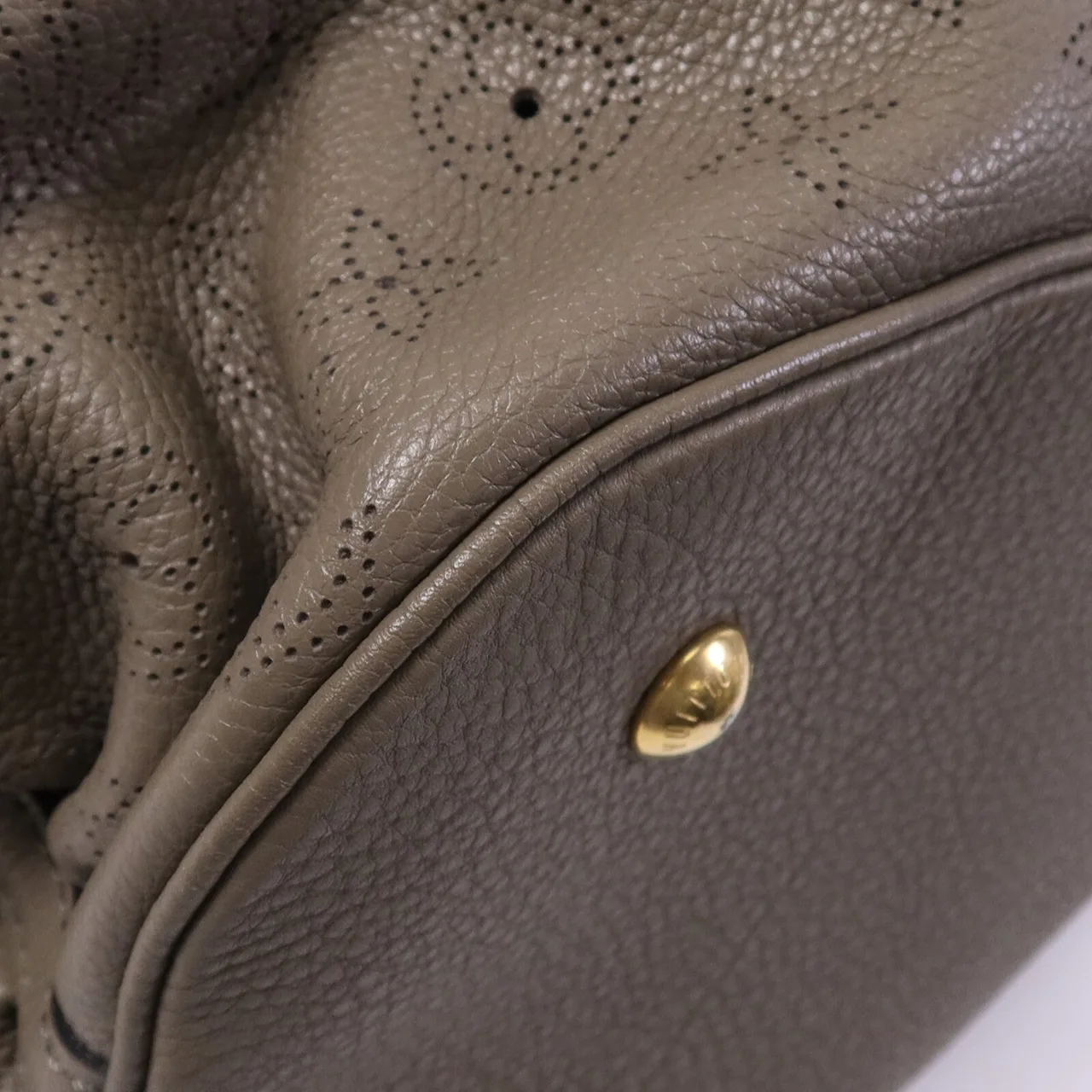 LOUIS VUITTON M93121 肩背包 牛皮 灰色 / Grey 牛皮 中古品A - 縮圖 10