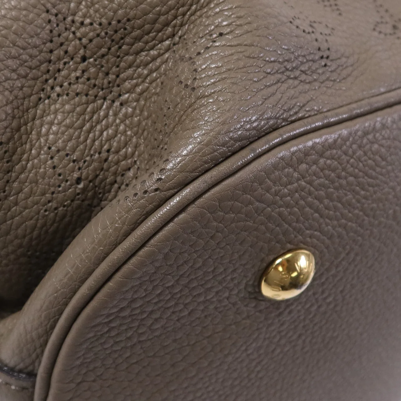 LOUIS VUITTON M93121 肩背包 牛皮 灰色 / Grey 牛皮 中古品A - 縮圖 12