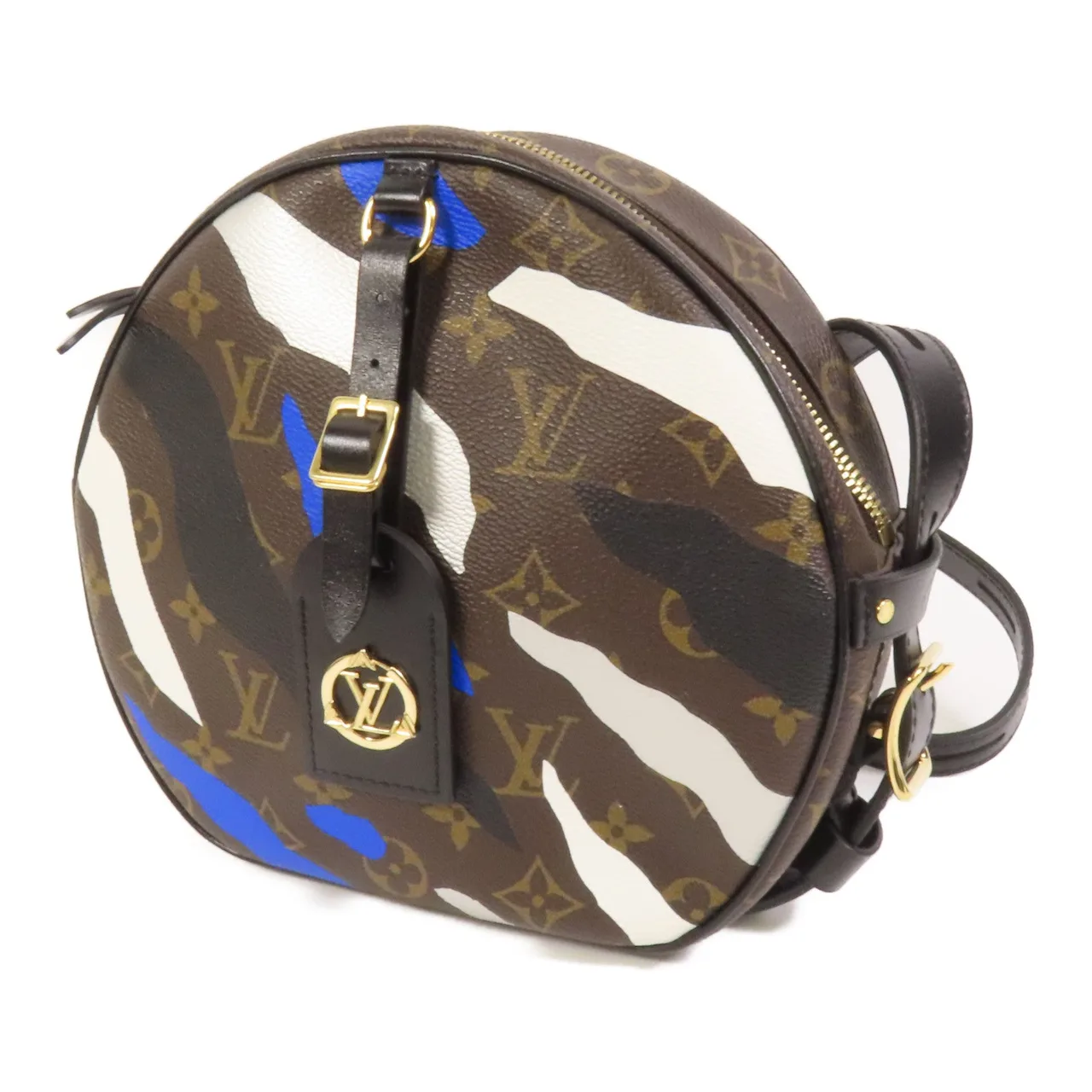 LOUIS VUITTON Boite Chapeau Souple M45095 肩背包 塗層帆布 棕色 / Brown 塗層帆布 中古品A - 縮圖 3