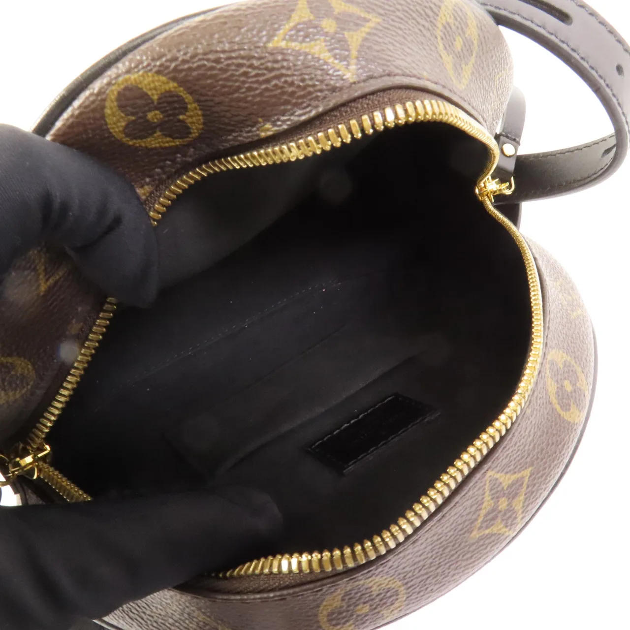LOUIS VUITTON Boite Chapeau Souple M45095 肩背包 塗層帆布 棕色 / Brown 塗層帆布 中古品A - 縮圖 8