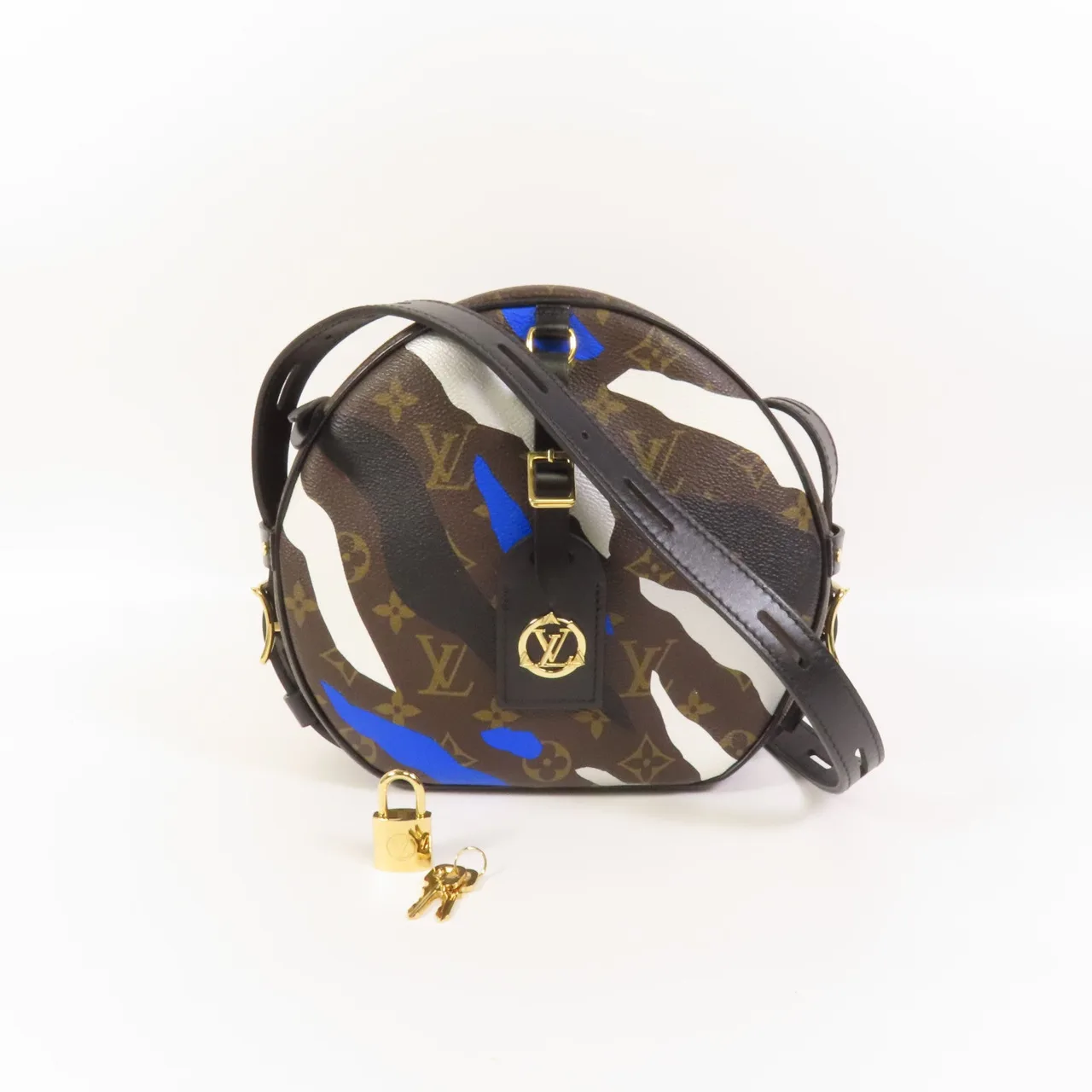 LOUIS VUITTON Boite Chapeau Souple M45095 肩背包 塗層帆布 棕色 / Brown 塗層帆布 中古品A - 縮圖 14