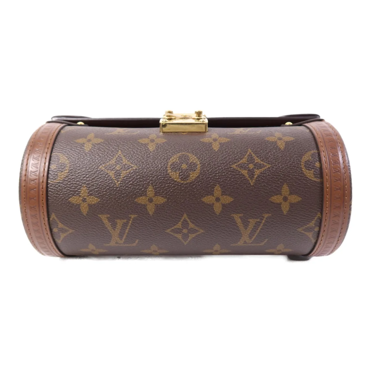 LOUIS VUITTON Papillon M57835 2-Way Bag Coated Canvas 棕色 / Brown Coated Canvas Rank B - Thumbnail 4