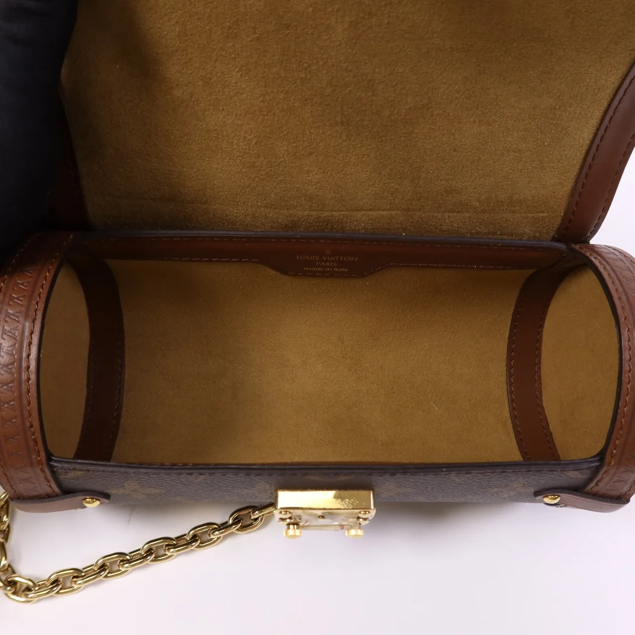 LOUIS VUITTON Papillon M57835 2-Way Bag Coated Canvas 棕色 / Brown Coated Canvas Rank B - Thumbnail 5
