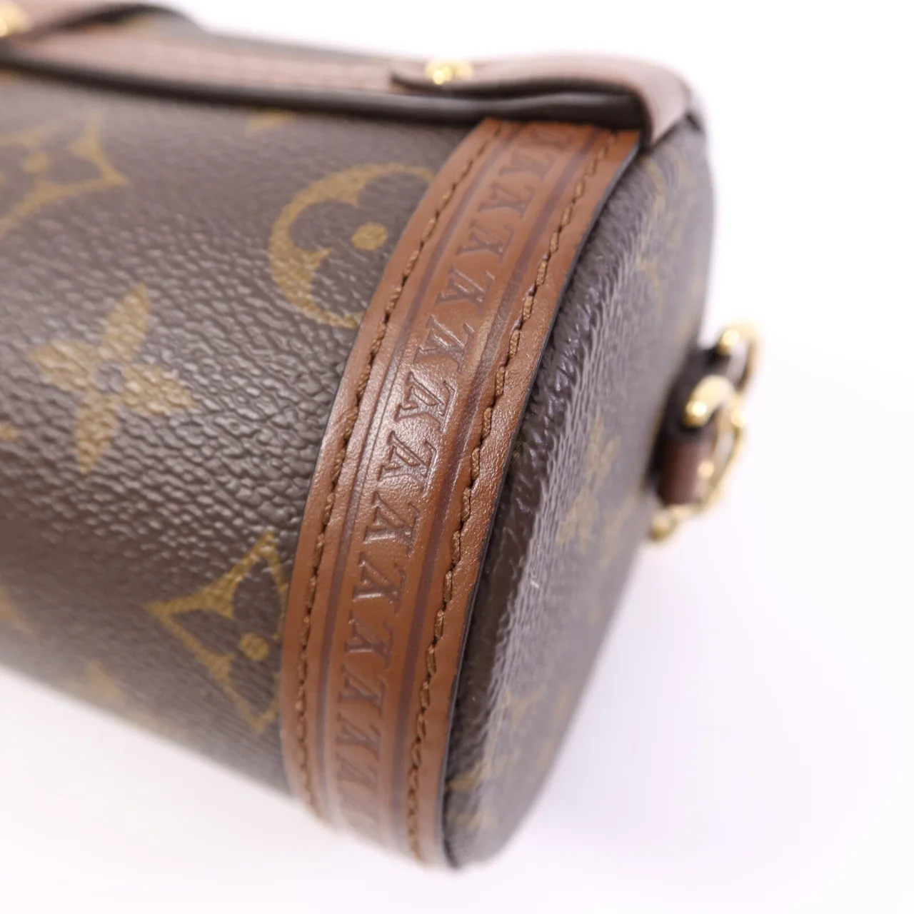 LOUIS VUITTON Papillon M57835 2-Way Bag Coated Canvas 棕色 / Brown Coated Canvas Rank B - Thumbnail 11
