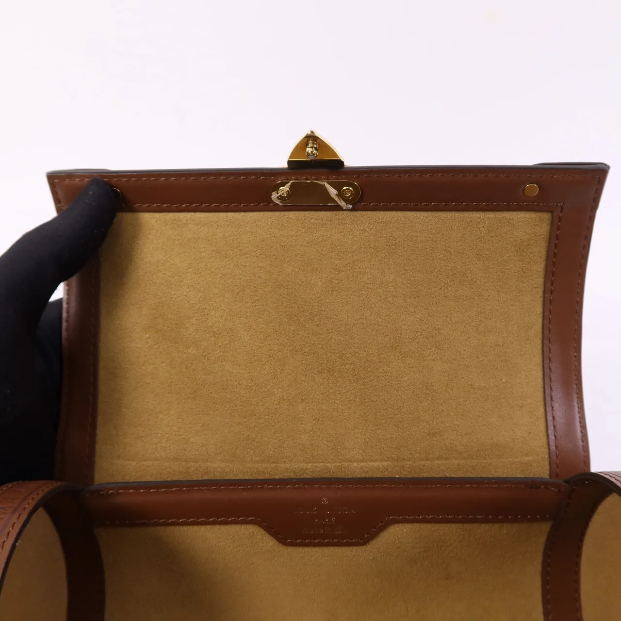 LOUIS VUITTON Papillon M57835 2-Way Bag Coated Canvas 棕色 / Brown Coated Canvas Rank B - Thumbnail 13