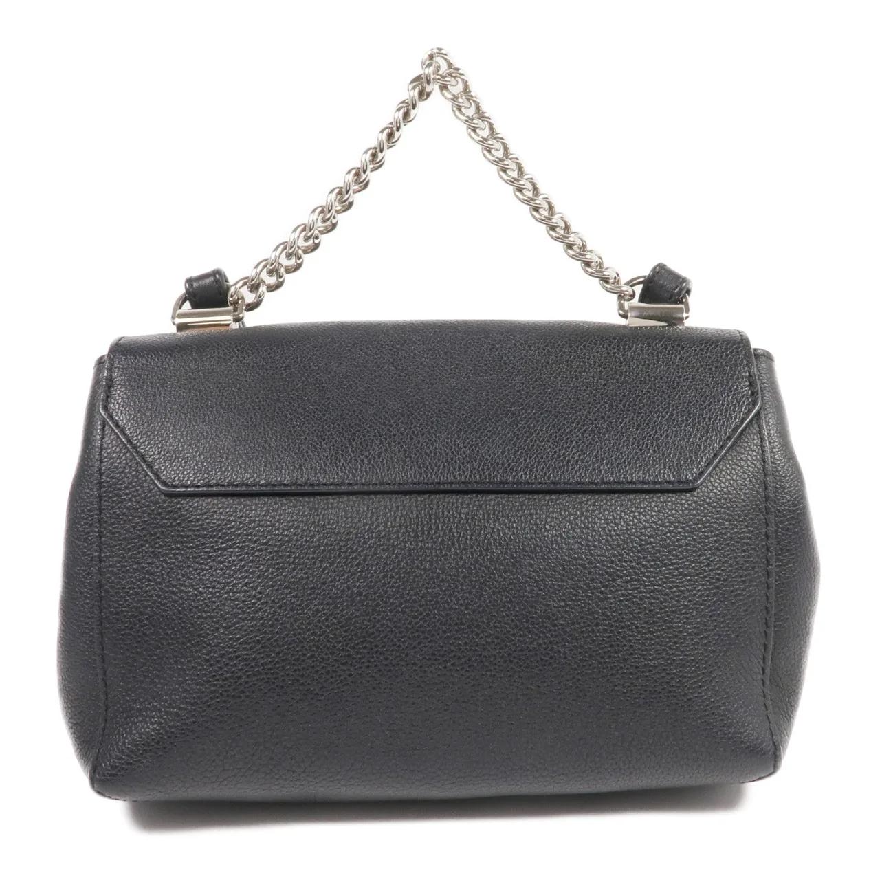 LOUIS VUITTON Lock Me M51200 兩用包 牛皮 黑色 / Black 牛皮 中古品A - 縮圖 3