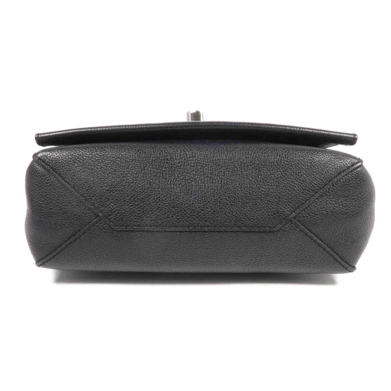 LOUIS VUITTON Lock Me M51200 兩用包 牛皮 黑色 / Black 牛皮 中古品A - 縮圖 4