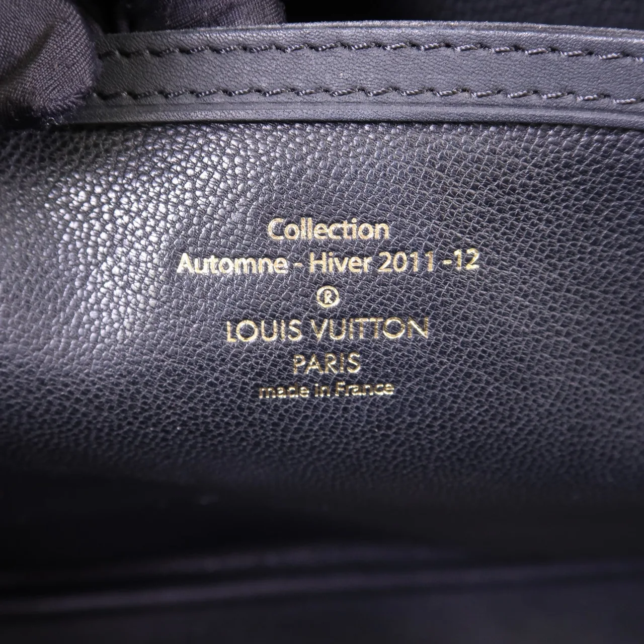 LOUIS VUITTON Lockit M93844 肩背包 牛皮 黑色 牛皮 中古品B - 縮圖 7