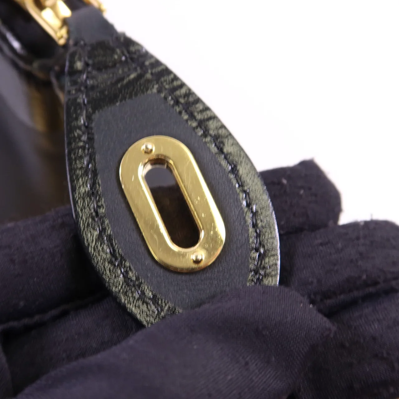 LOUIS VUITTON Lockit M93844 肩背包 牛皮 黑色 牛皮 中古品B - 縮圖 10