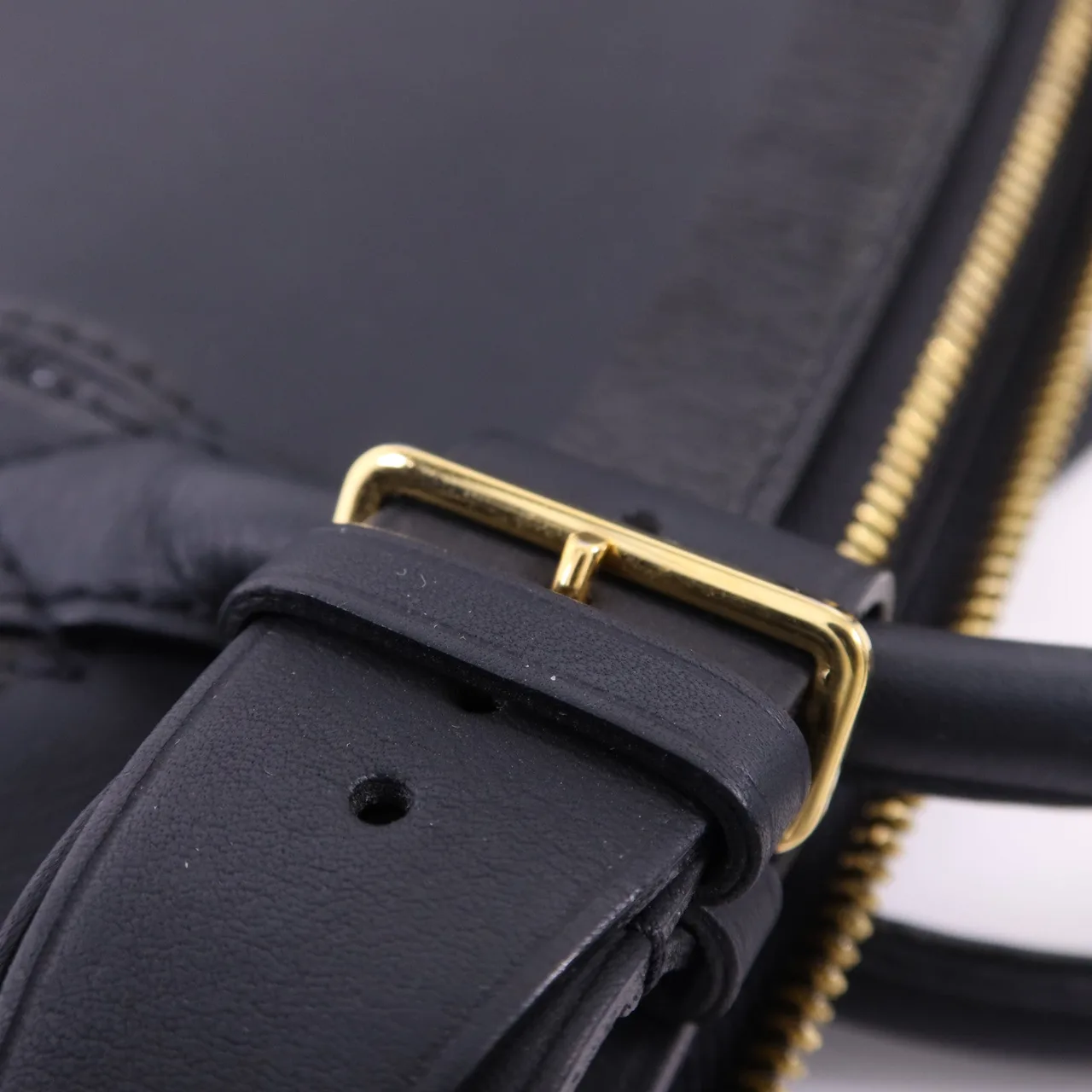 LOUIS VUITTON Lockit M93844 肩背包 牛皮 黑色 牛皮 中古品B - 縮圖 13