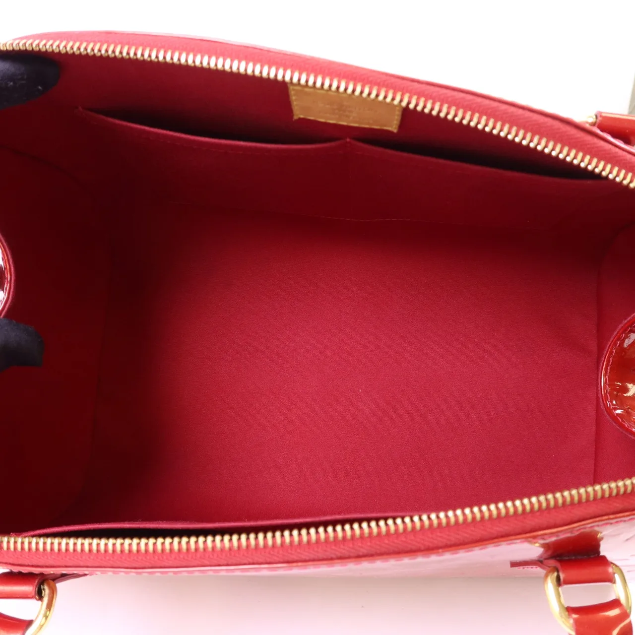 LOUIS VUITTON M91494 肩背包 皮革 紅色 皮革 中古品B - 縮圖 6