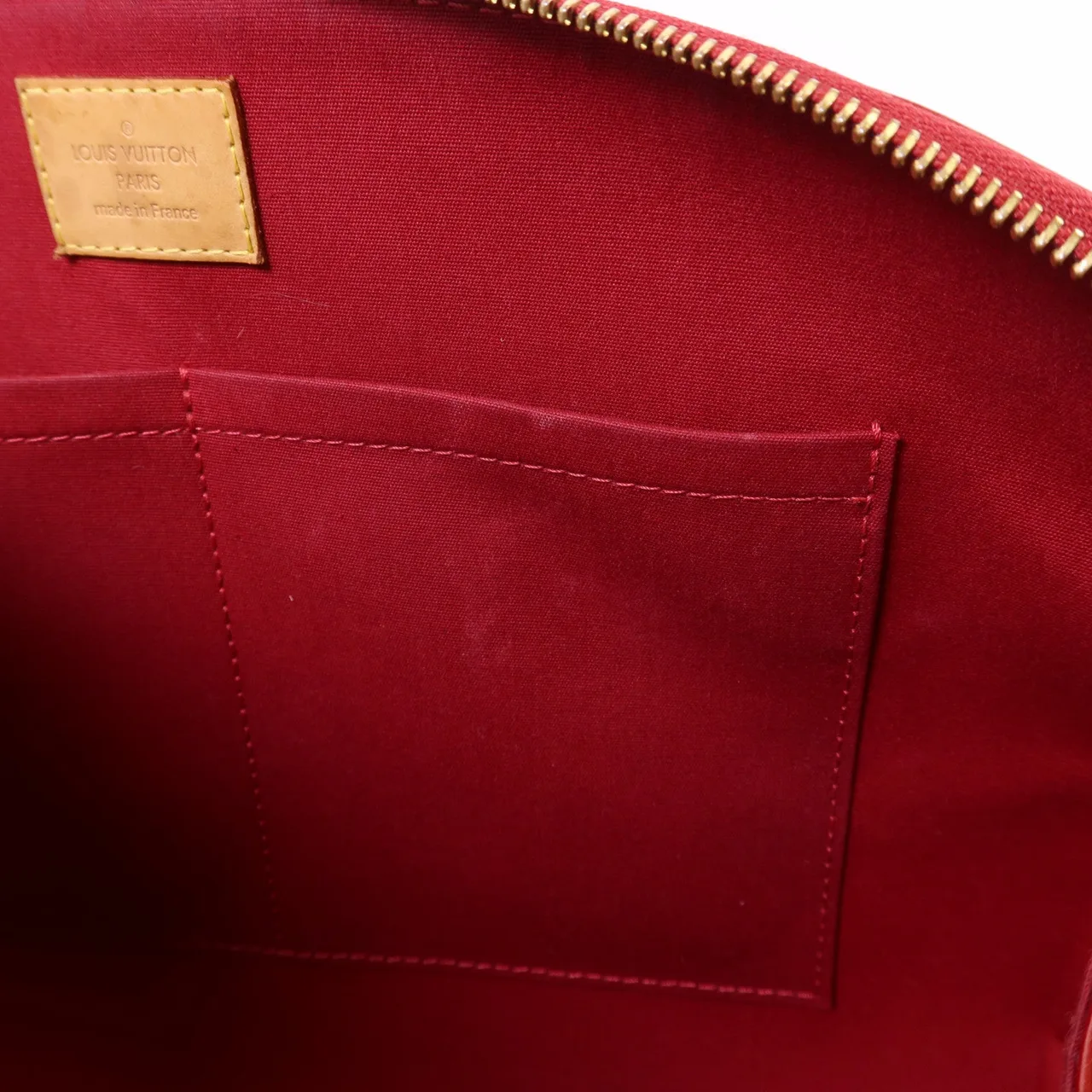 LOUIS VUITTON M91494 肩背包 皮革 紅色 皮革 中古品B - 縮圖 20