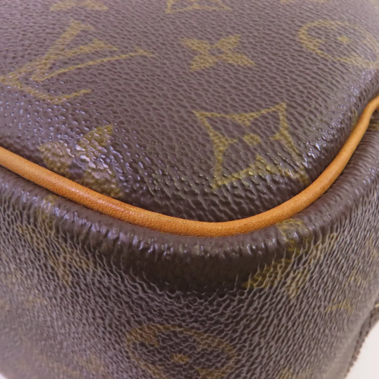 LOUIS VUITTON Deauville M47270 Handbag Coated Canvas 棕色 Coated Canvas Rank B - Thumbnail 8
