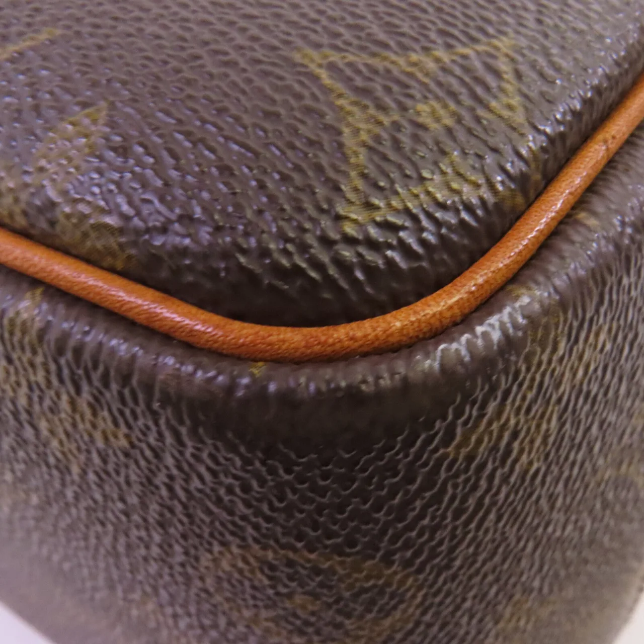 LOUIS VUITTON Deauville M47270 Handbag Coated Canvas 棕色 Coated Canvas Rank B - Thumbnail 10