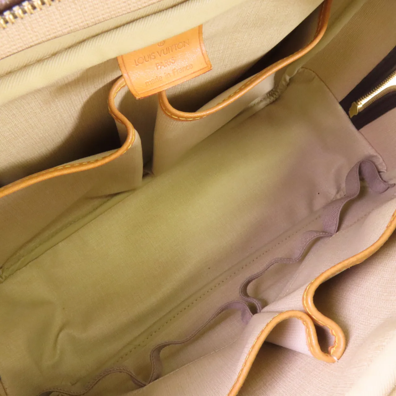 LOUIS VUITTON Deauville M47270 Handbag Coated Canvas 棕色 Coated Canvas Rank B - Thumbnail 15