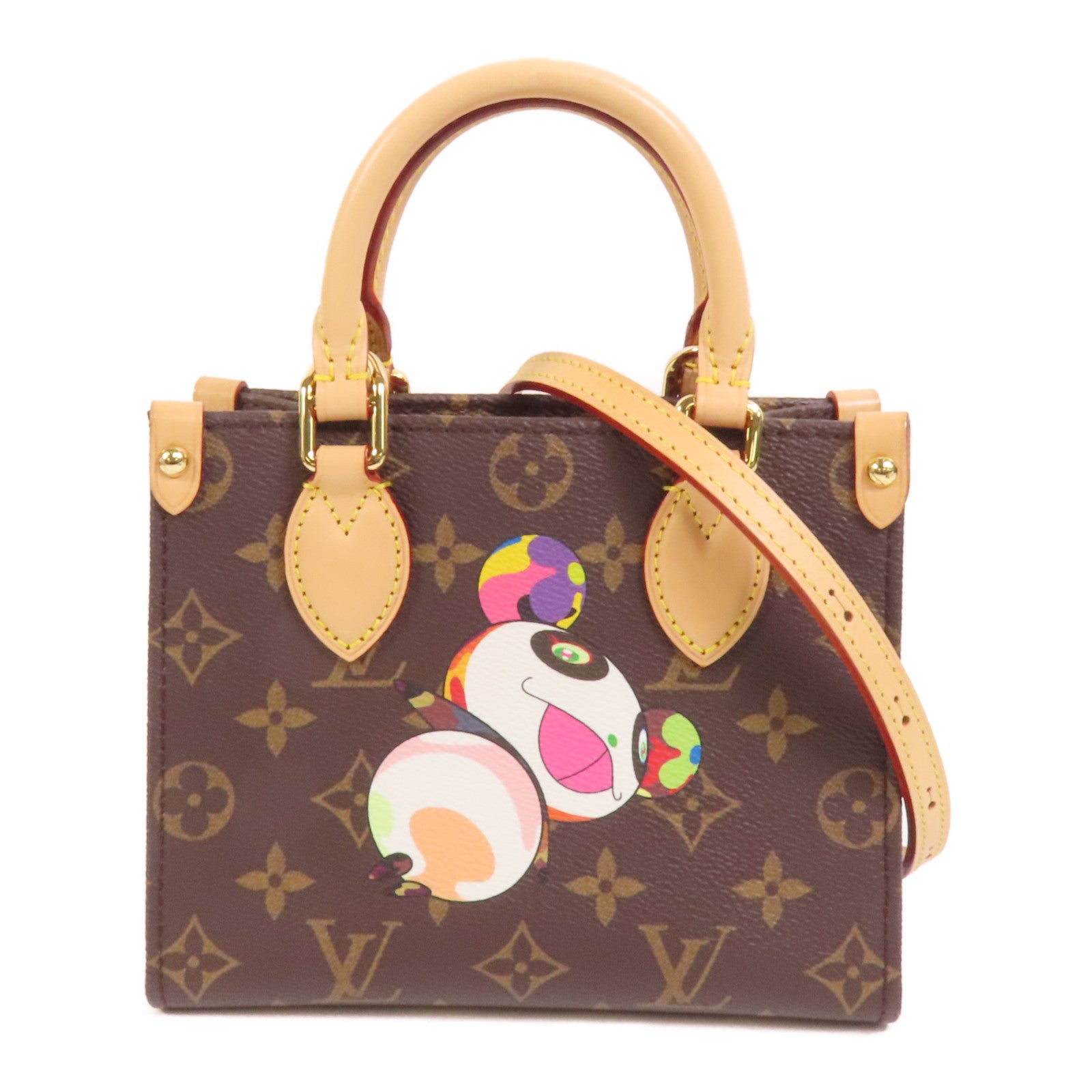 LOUIS VUITTON OnTheGo M13668 兩用包 塗層帆布