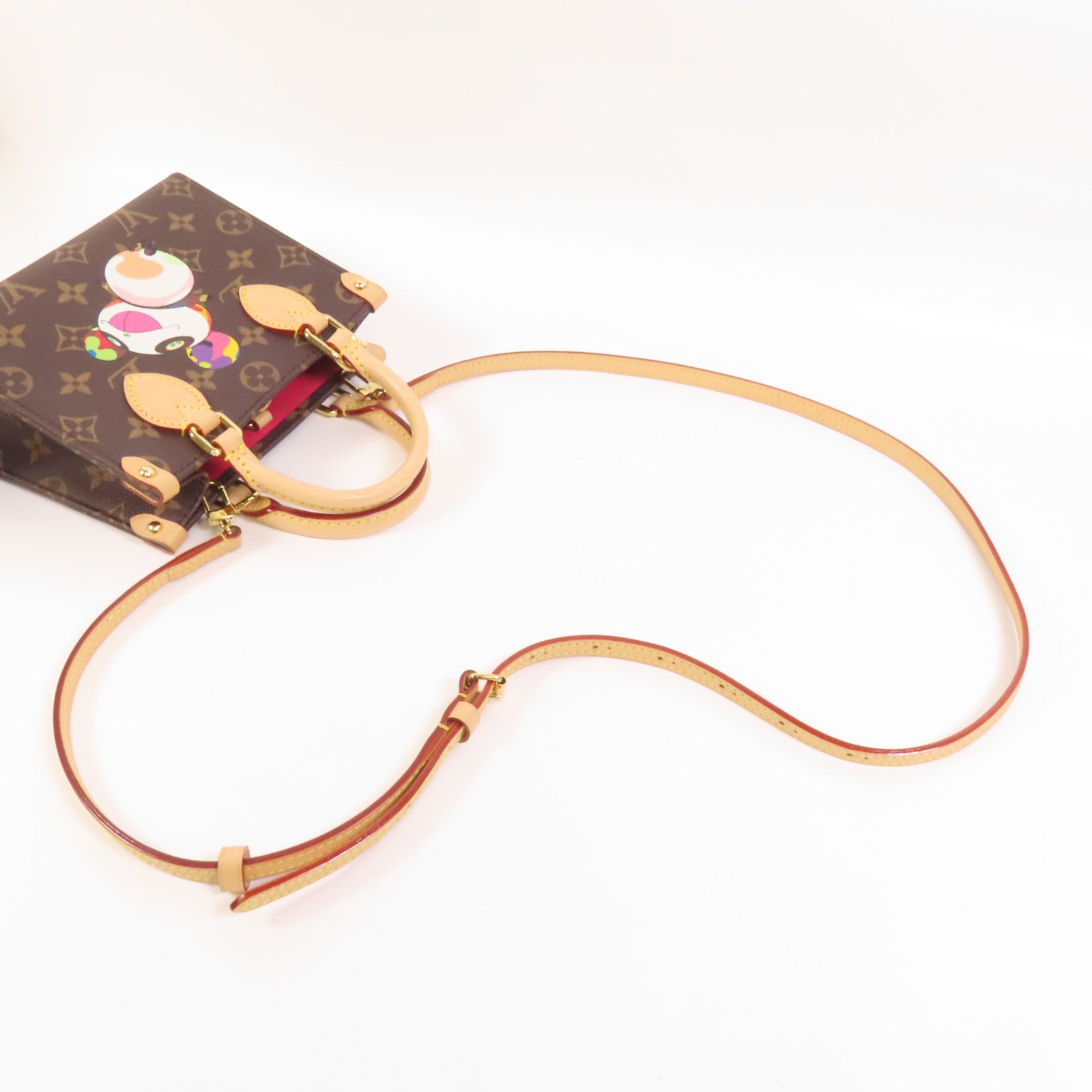LOUIS VUITTON OnTheGo M13668 2-Way Bag Coated Canvas 5