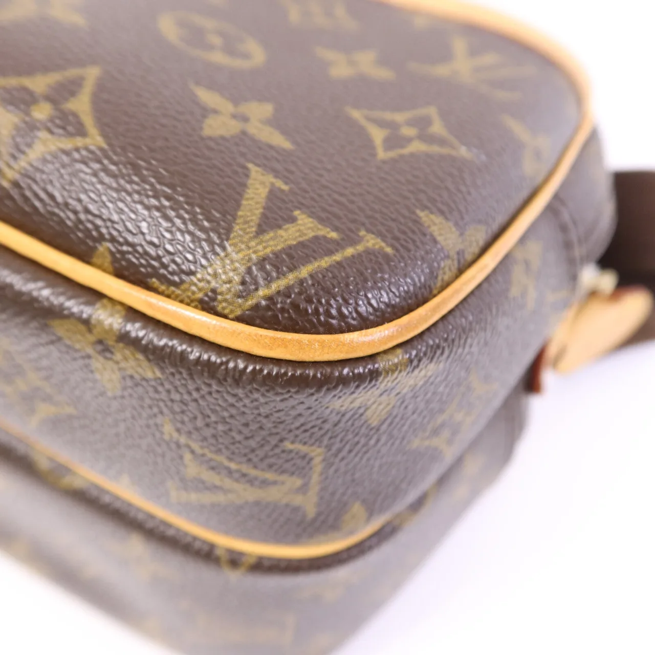 LOUIS VUITTON Reporter M45254 肩背包 塗層帆布 棕色 / Brown 塗層帆布 中古品B - 縮圖 10