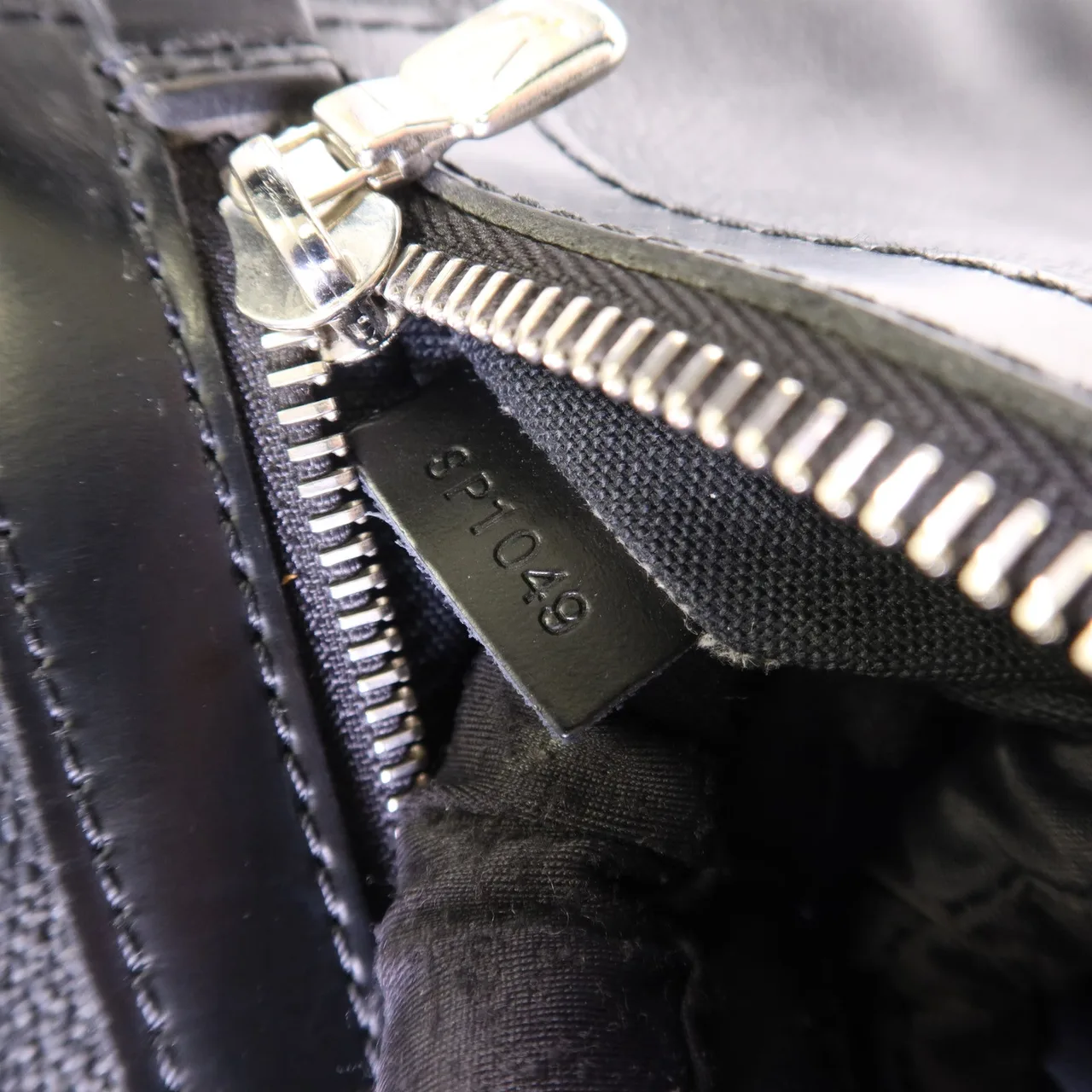 LOUIS VUITTON Daniel N58033 肩背包 塗層帆布 黑色 塗層帆布 中古品B - 縮圖 8