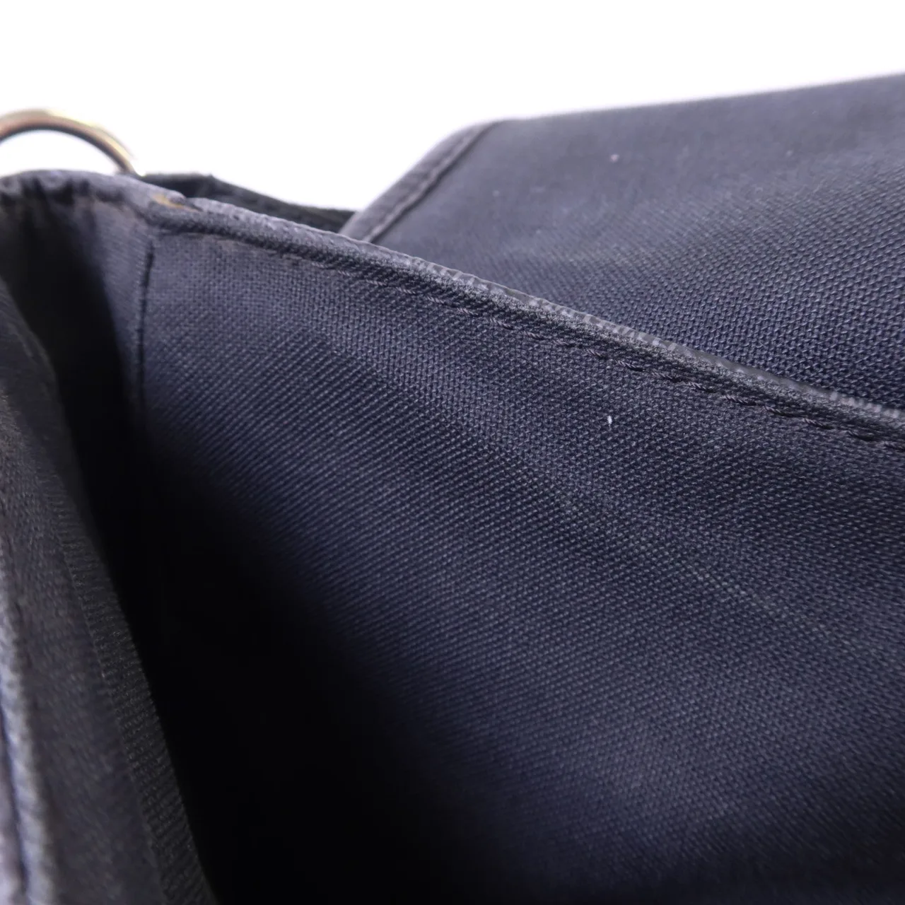 LOUIS VUITTON Daniel N58033 肩背包 塗層帆布 黑色 塗層帆布 中古品B - 縮圖 17