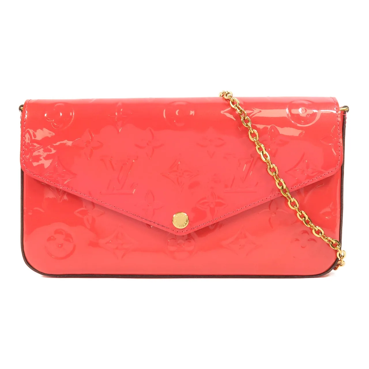 LOUIS VUITTON M61787 Shoulder Bag Leather 粉色 / Pink