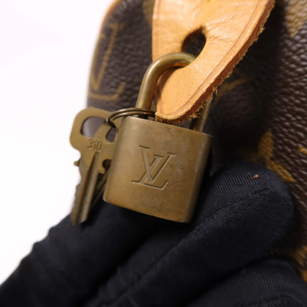 LOUIS VUITTON Speedy M41528 手提包 塗層帆布 棕色 / Brown 塗層帆布 中古品B - 縮圖 7