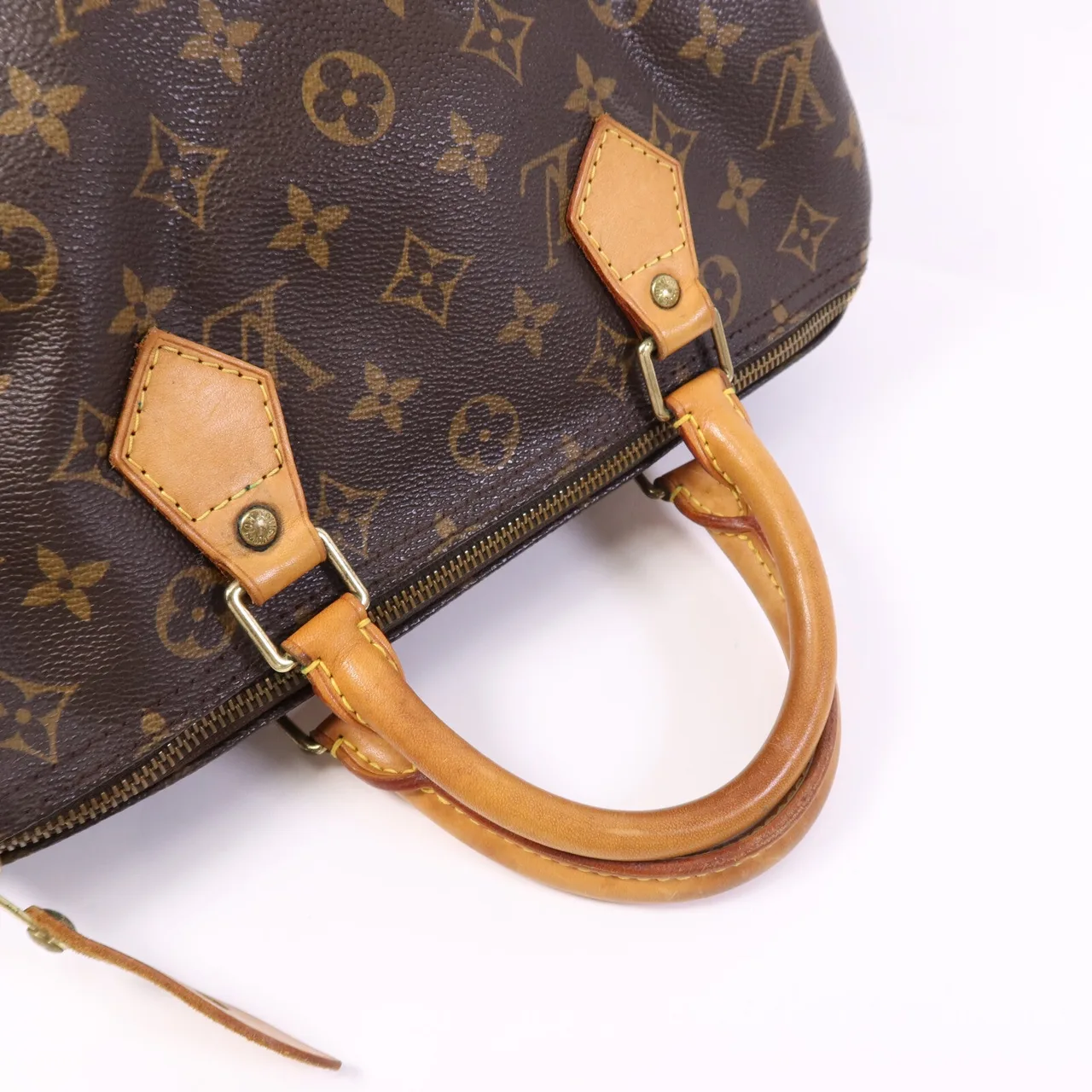 LOUIS VUITTON Speedy M41528 手提包 塗層帆布 棕色 / Brown 塗層帆布 中古品B - 縮圖 10