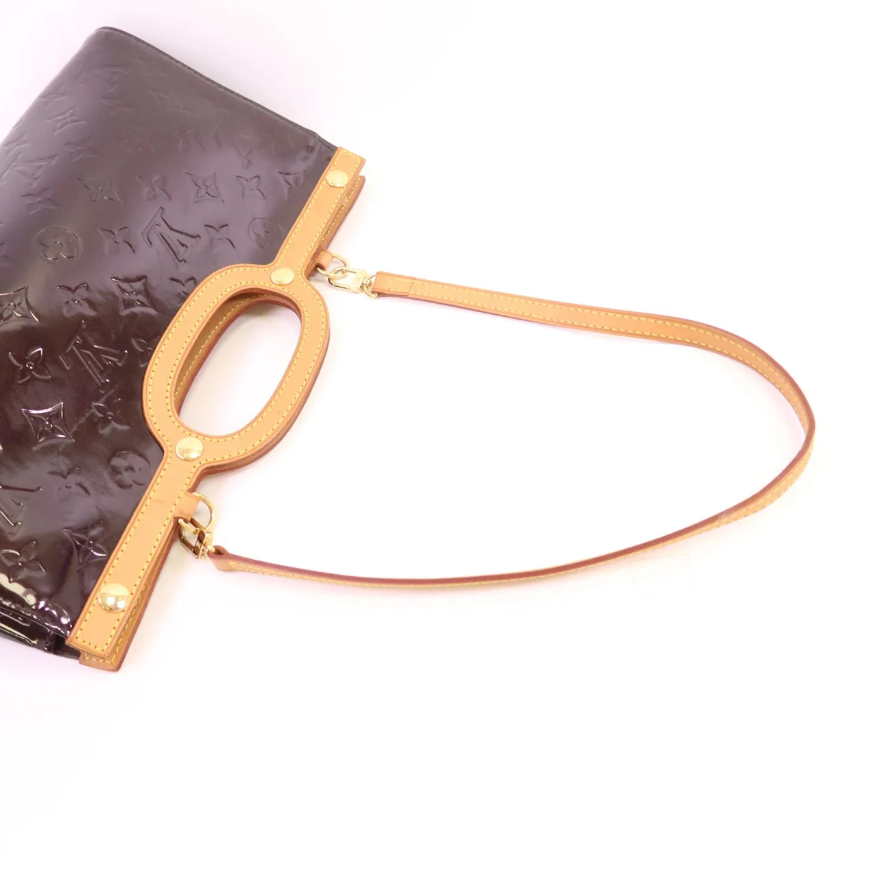 LOUIS VUITTON M91995 兩用包 皮革 紅色 皮革 中古品B - 縮圖 5