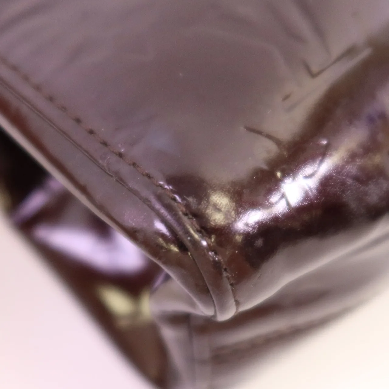 LOUIS VUITTON M91995 兩用包 皮革 紅色 皮革 中古品B - 縮圖 8