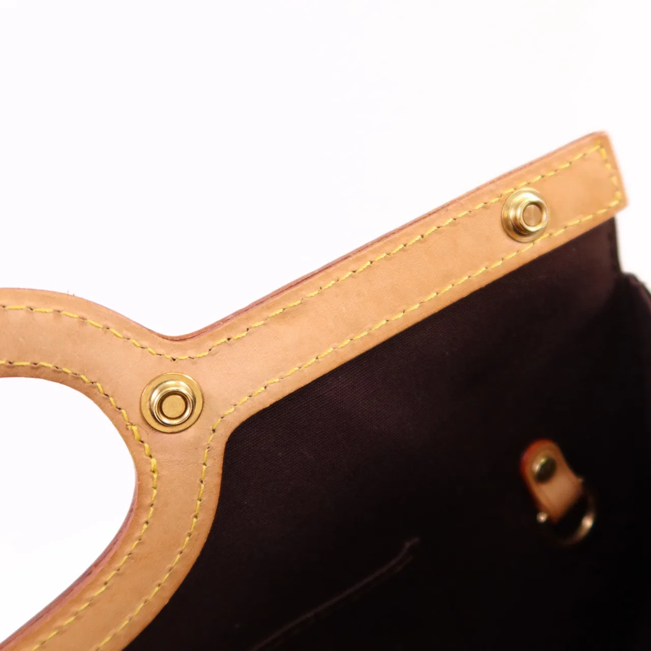 LOUIS VUITTON M91995 兩用包 皮革 紅色 皮革 中古品B - 縮圖 10