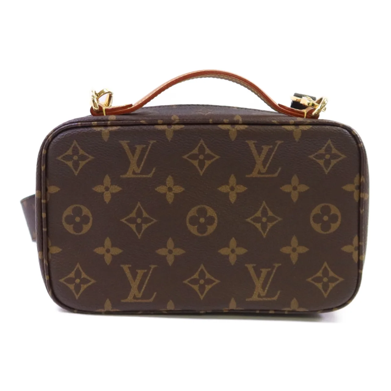 LOUIS VUITTON Utility M80446 兩用包 塗層帆布 棕色 塗層帆布 中古品A - 縮圖 2