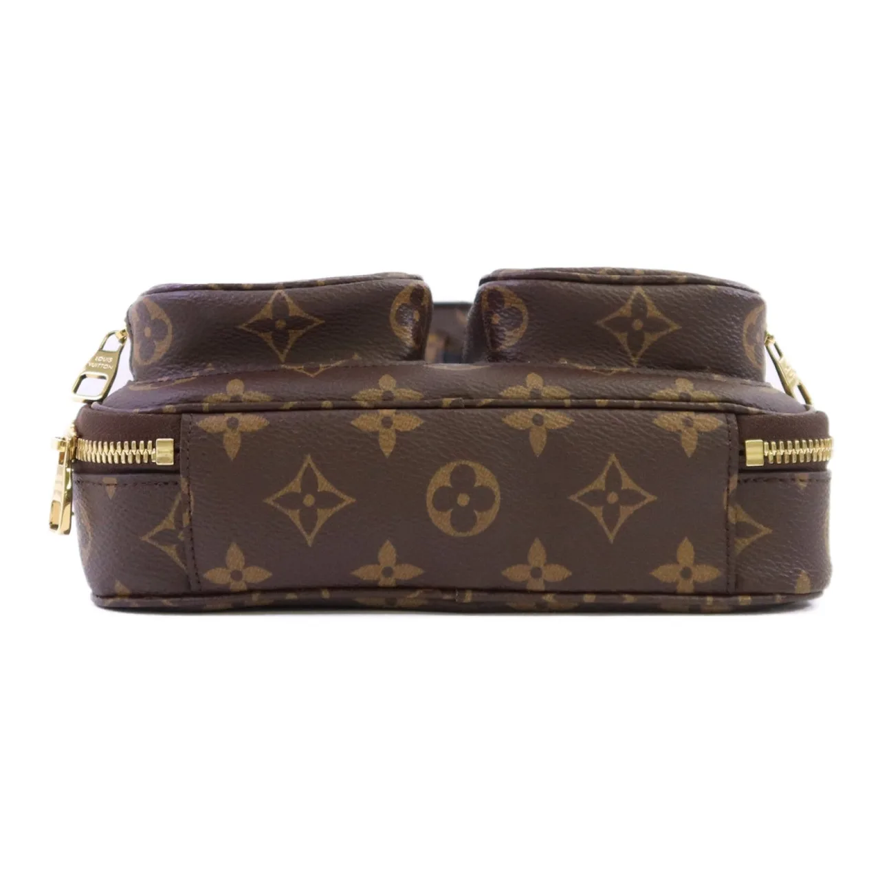 LOUIS VUITTON Utility M80446 兩用包 塗層帆布 棕色 塗層帆布 中古品A - 縮圖 4