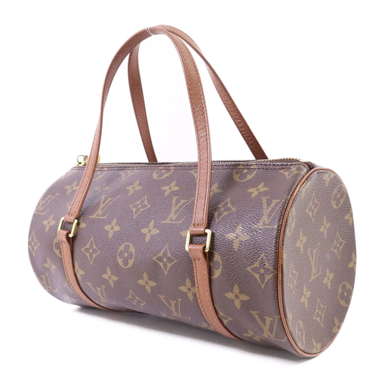 LOUIS VUITTON Papillon M51386 手提包 塗層帆布 棕色 / Brown 塗層帆布 中古品B - 縮圖 3