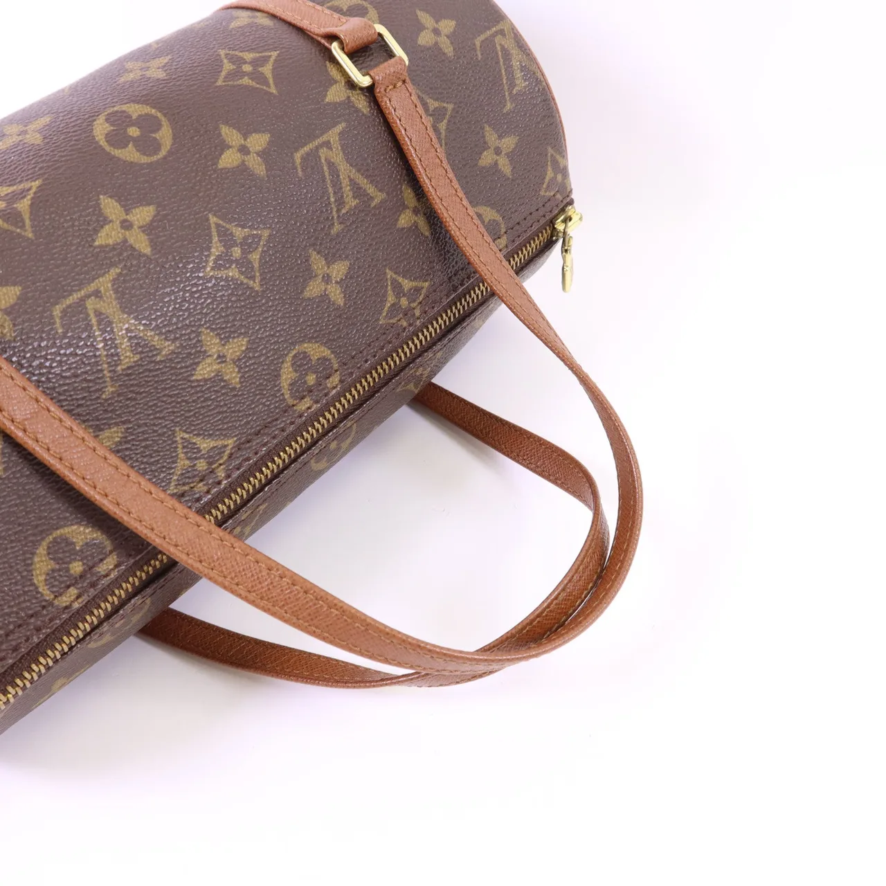 LOUIS VUITTON Papillon M51386 手提包 塗層帆布 棕色 / Brown 塗層帆布 中古品B - 縮圖 5